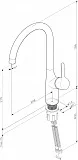 Смеситель Am.Pm X-Joy S F85B07022 для кухонной мойки фото 8