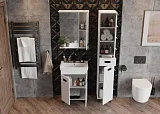 Зеркало Onika Балтика 58x71 205846 правое с полочкой и подсветкой фото 5