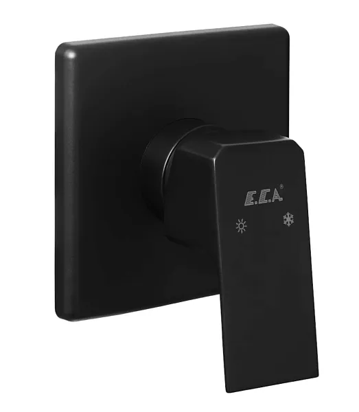 Смеситель E.C.A. Tiera 102167105C1EX-K для душа внешняя часть фото 1