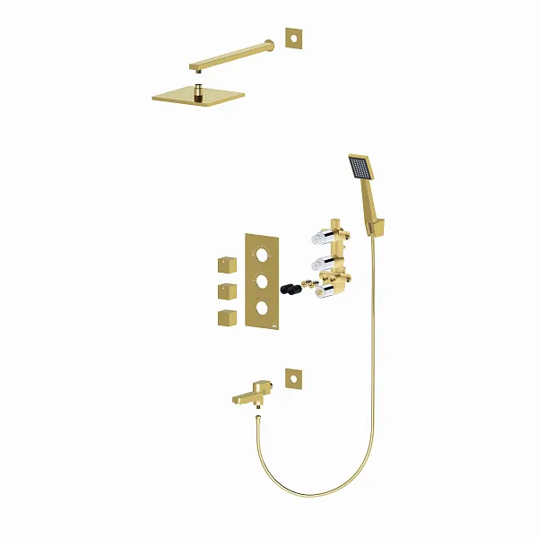 Душевой комплект TIMO Tetra-thermo SX-0199/17SM фото 5