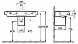 Раковина Jacob Delafon Reve E4801-00 100х46,5 см фото 10