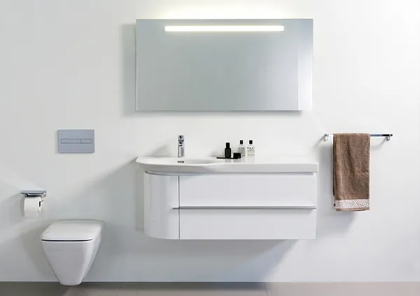 Чаша унитаза Laufen Palace 8.2070.6.000.000.1 подвесная безободковая фото 4
