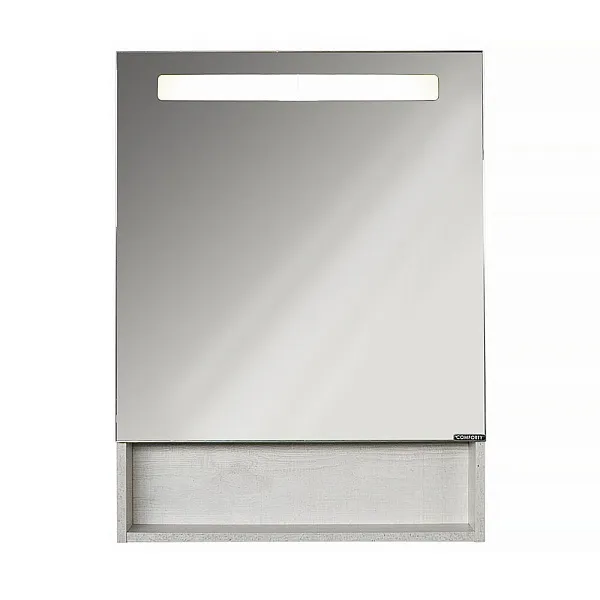 Зеркало-шкаф Comforty Никосия 60x80 00-00014144CF с подсветкой фото 5
