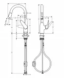 Смеситель Hansgrohe Focus 71801000 для кухонной мойки фото 2