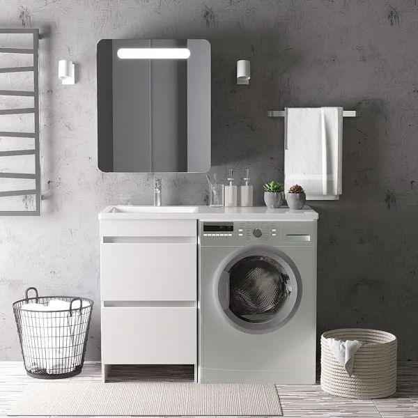 Раковина Orange Камилла 110 см OP-110RAL левая фото 4