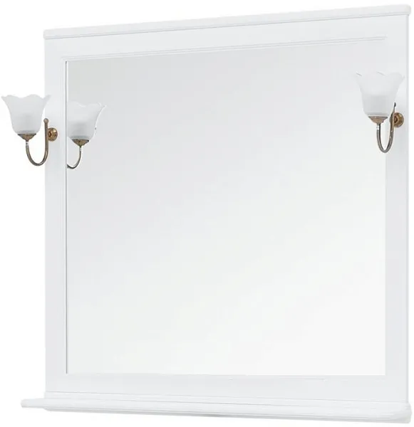 Зеркало Aquanet Валенса 102х100 238830 с полочкой фото 3