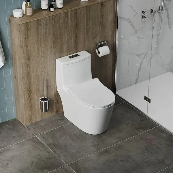 Унитаз-компакт Teymi Rita W00121 напольный безободковый с микролифтом фото 2