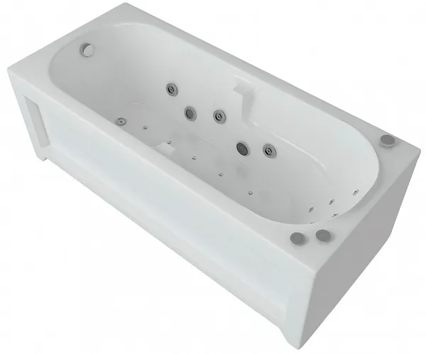 Акриловая ванна Aquatek Лея 170x75 LEY170-0000021 слив слева фото 3