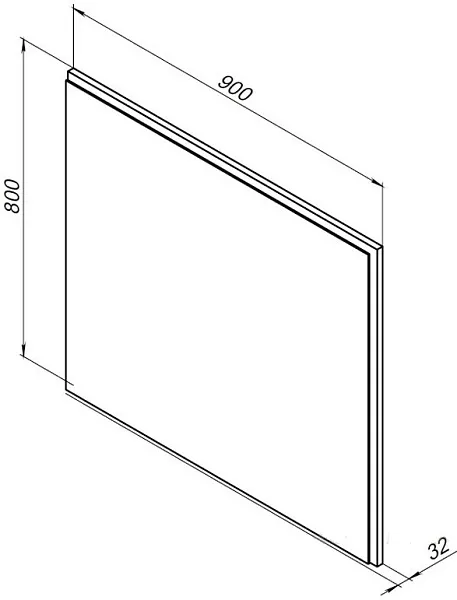 Зеркало Aquanet Nova Lite 90х80 242263 с подсветкой фото 6