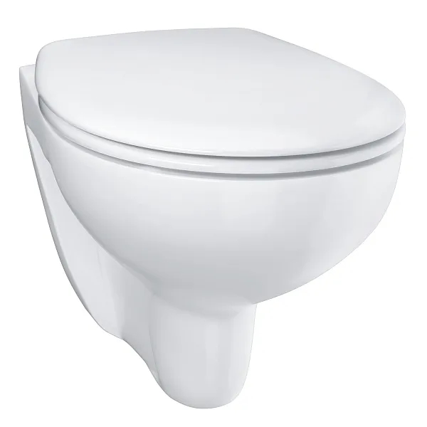 Унитаз Grohe Bau Ceramic 39351000 подвесной безободковый с микролифтом фото 1