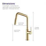 Смеситель для кухонной мойки TIMO Saona 2386/02FL фото 3