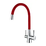Смеситель Lemark Comfort LM3075C-Red для кухонной мойки фото 1