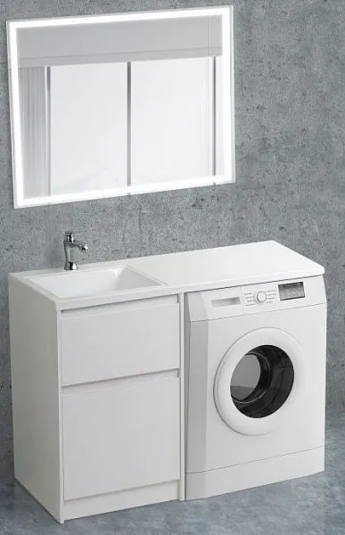 Раковина BelBagno Kraft-LVD 120 см BB1200/480-LV-MR-R фото 2