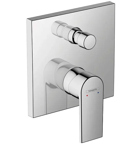 Смеситель Hansgrohe Vernis Shape 71468000 для ванны с душем внешняя часть фото 1