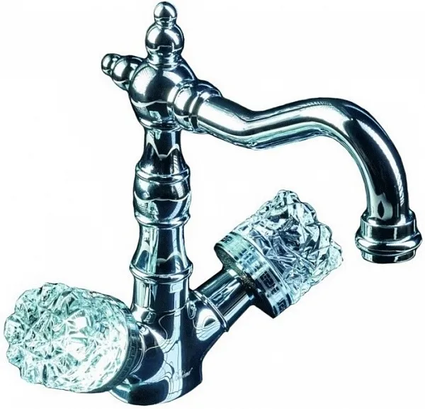 Смеситель для раковины Boheme Crystal 272-CRST фото 1