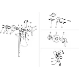 Гигиенический душ PAINI Aosta 92CR304KM фото 7