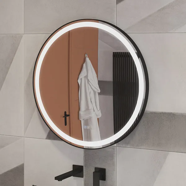 Зеркало Cezares Cadro 70x70 CZR-SPC-CADRO-700-LED-TCH-WARM с подсветкой c подогревом фото 7