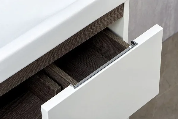 Тумба с раковиной Акватон Рене 80 подвесная фото 5