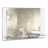 Зеркало Mixline Венеция 50x74 4620001986415 с полочкой фото 1