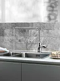 Смеситель Kludi L-Ine 428210577 для кухонной мойки фото 3