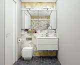 Зеркало-шкаф Акватон Брук 80x80 см 1A200602BC010 с подсветкой фото 6