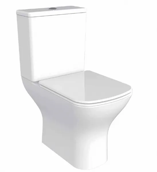 Унитаз-компакт Azario Iris AZ8353 напольный безободковый с микролифтом фото 1