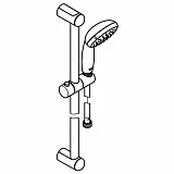Душевой гарнитур Grohe Tempesta 27598001 фото 4