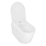 Унитаз Azario Ollin AZ-0513R подвесной безободковый с сиденьем микролифт фото 3