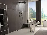 Термостат Hansgrohe ShowerSelect Glass Highflow 15735600 для душа с внутренней частью фото 2