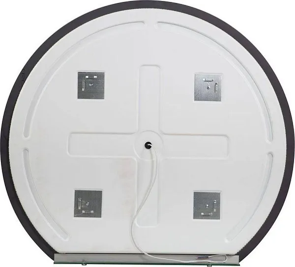 Зеркало BelBagno 100x100 SPC-RNG-1000-LED-TCH-MENS с подсветкой с полочкой фото 2