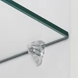 Зеркало Style Line Панда 80x83 ЛС-00000125 с полочкой и подсветкой фото 5
