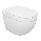 Унитаз Azario Fora AZ-0017-UQ1 подвесной безободковый с сиденьем микролифт фото 1