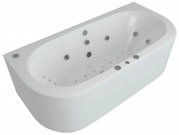 Акриловая ванна Aquatek Морфей 190x90 MOR190-0000059 вклеенный каркас фото 3