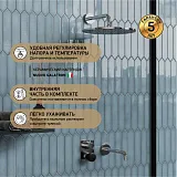 Встраиваемый смеситель PAINI Domus 18CR691PZ фото 2