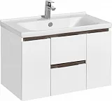 Тумба с раковиной Акватон Рене 80 подвесная фото 1