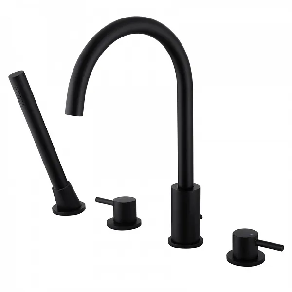 Смеситель на борт ванны ABBER Wasser Kreis AF8113B фото 1