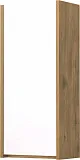 Шкаф-пенал Акватон Сканди 35x80 см белый / тёмное дерево 1A255003SDZ90 фото 1