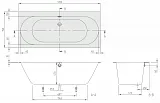 Квариловая ванна Villeroy & Boch Oberon 2.0 170x75 UBQ170OBR2DV-01 фото 5