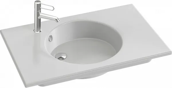 Раковина-столешница Jacob Delafon Odeon rive gauche 81 см EXAW112-Z-00 фото 1