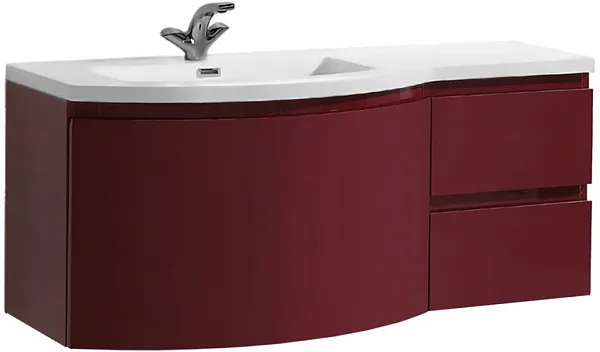 Раковина-столешница BelBagno Prospero 121 см PROSPERO-1200-LVB-LEFT левая фото 2