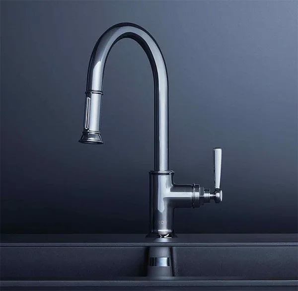 Смеситель Axor Montreux 16581800 для кухонной мойки фото 2