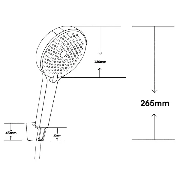 Душевой гарнитур VODA VS104 фото 3