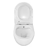 Унитаз Azario Allegro AZ-3105B подвесной безободковый с сиденьем микролифт фото 5