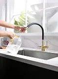 Смеситель Lemark Comfort LM3075B для кухонной мойки фото 3