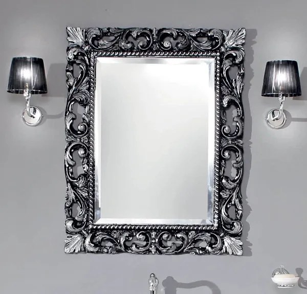 Зеркало Cezares 620/A nero/argento фото 5