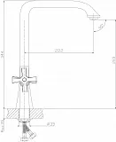 Смеситель Rossinka Z Z02-70U для кухонной мойки фото 2