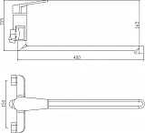 Смеситель Boch Mann CK-Z18A8 7302 для ванны с душем фото 2