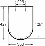 Крышка-сиденье Roca The Gap 801732001 с микролифтом фото 2