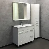 Зеркало Comforty Модена М 90x79 00-00001641CF с подсветкой с полочкой фото 4