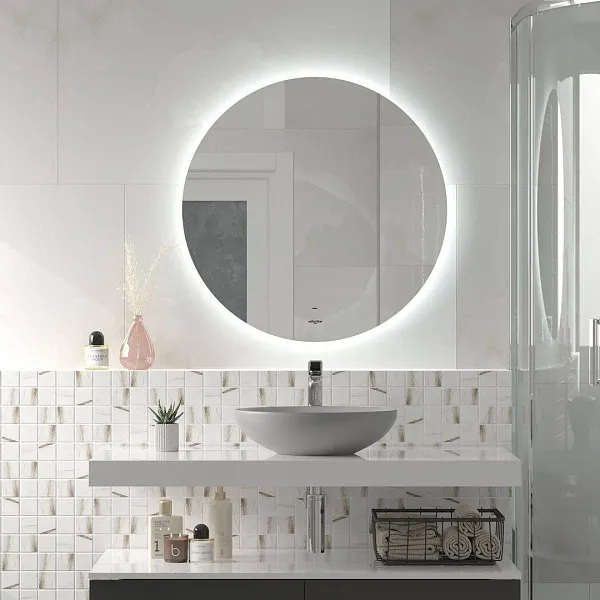 Зеркало Reflection Hoop 80x80 RF4311HO с подсветкой фото 6